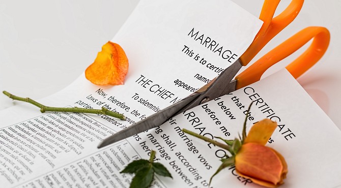 Pensioen en (v)echtscheiding